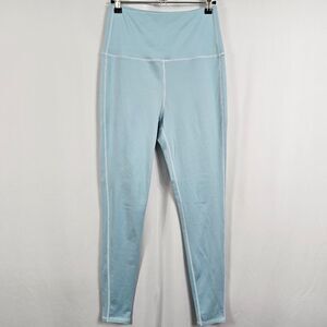 Frankie's Bikinis Active Lively High Waist Legging in Baby Blue - Size L